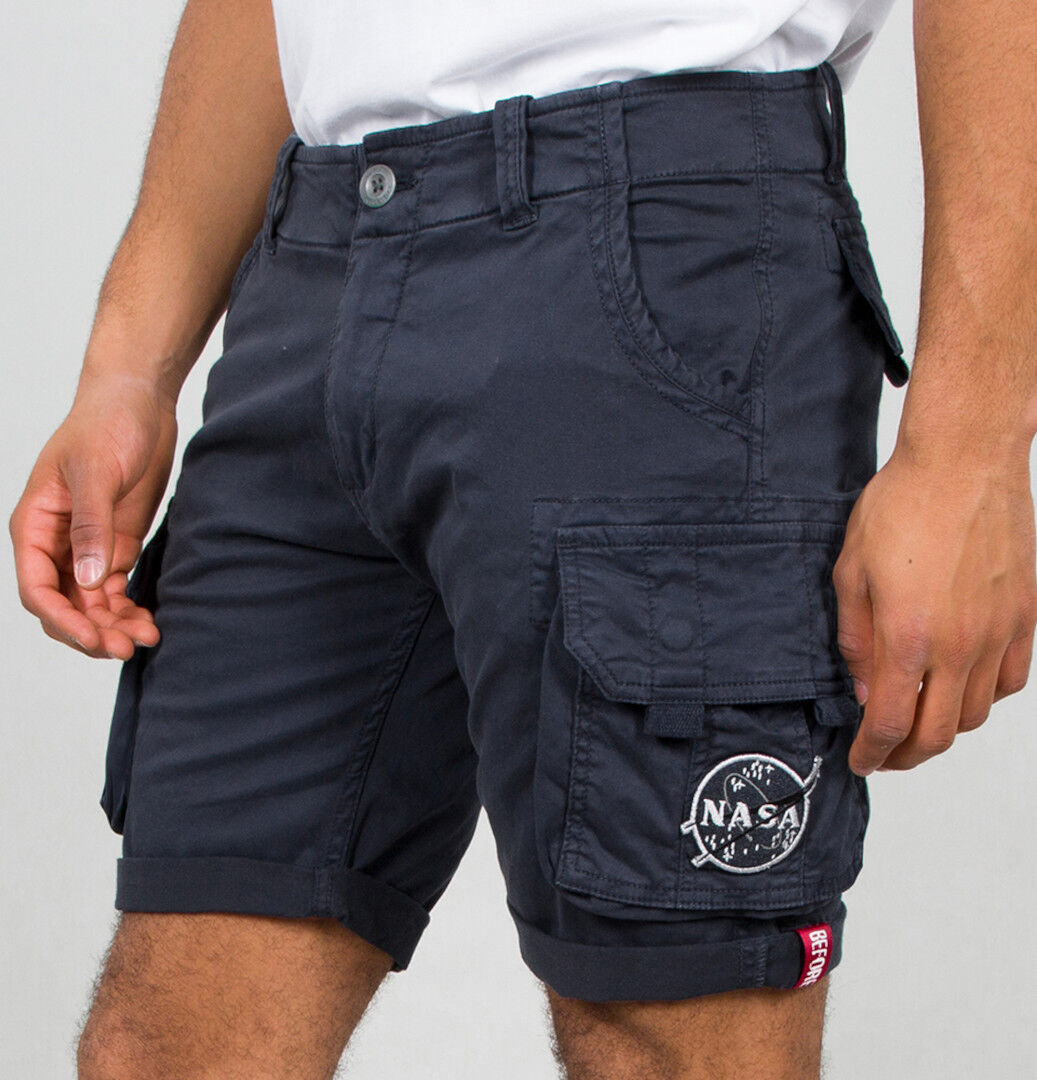 Alpha Industries NASA Shorts 31 Blå