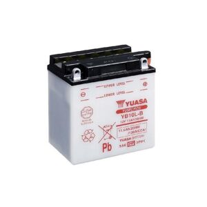 YUASA YUASA Konvensjonelt YUASA-batteri uten syrepakke - YB10L-B Batteri uten syrepakke 135 mm