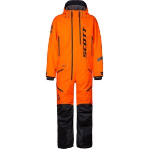 Scott DS Shell Dryo 2023 Snøscooterdress i ett stykke 3XL Svart Oransje