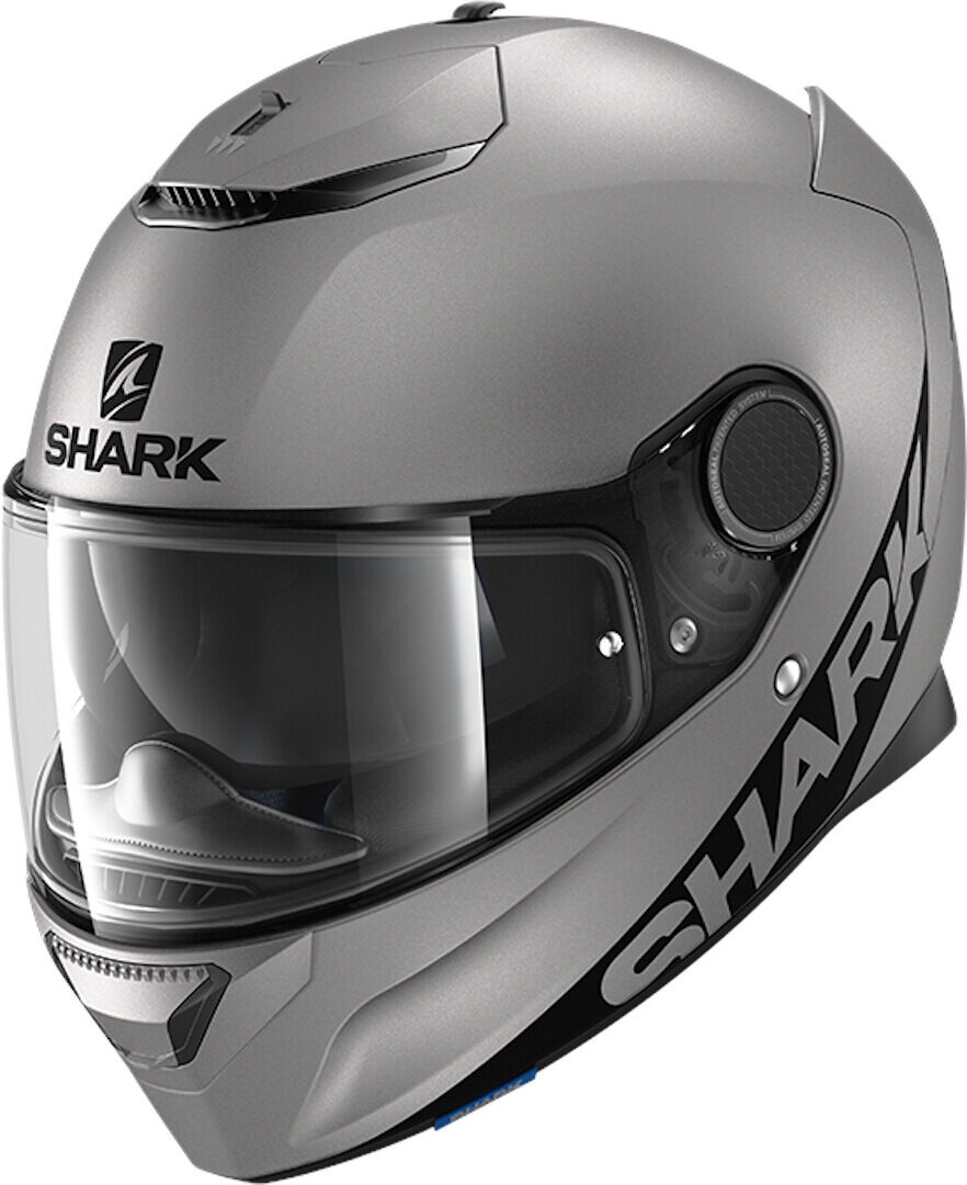 Shark Spartan Blank Mat hjelm 2XL Sølv