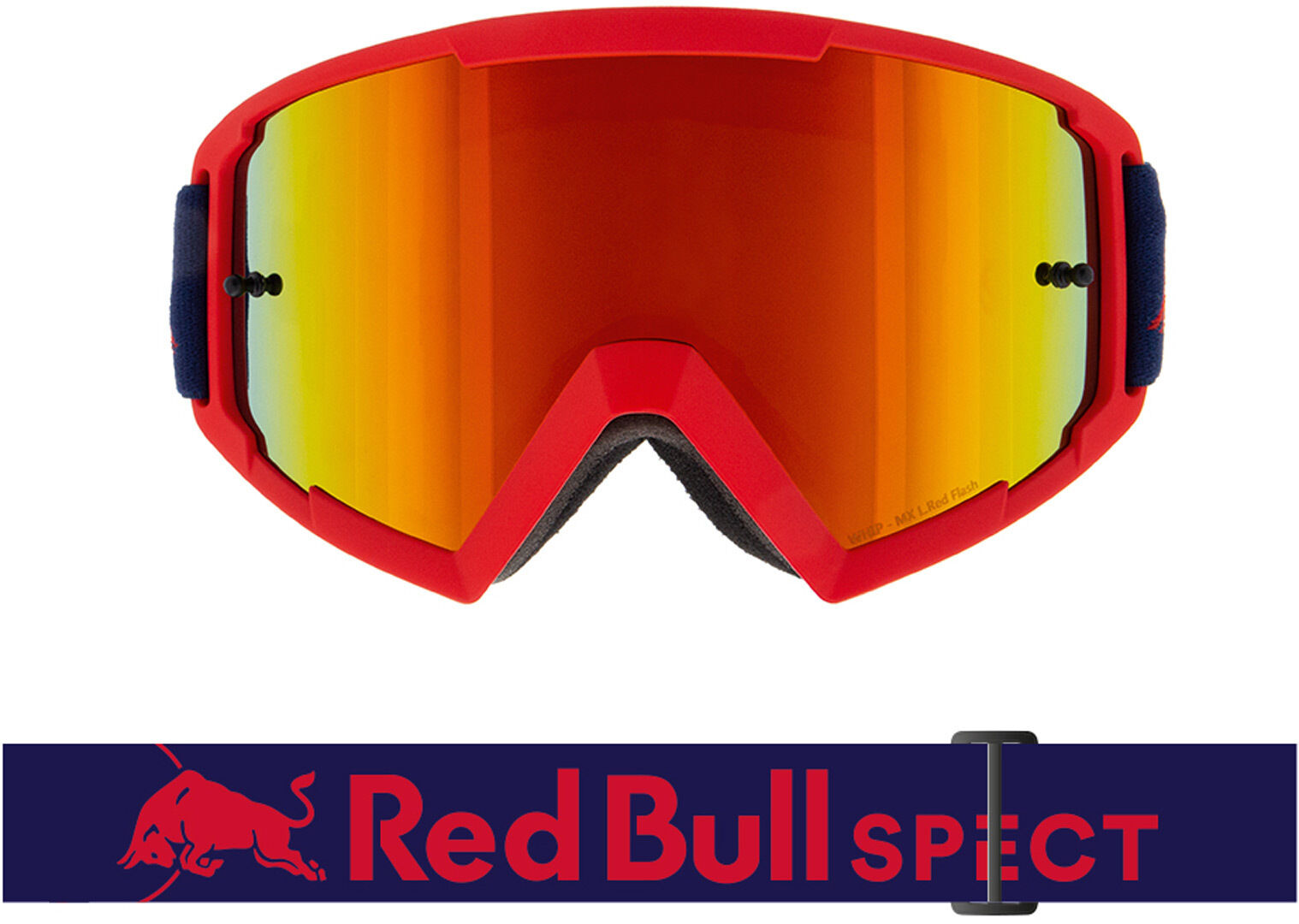 Red Bull SPECT Eyewear Whip 005 Motocross briller en størrelse Flerfarget