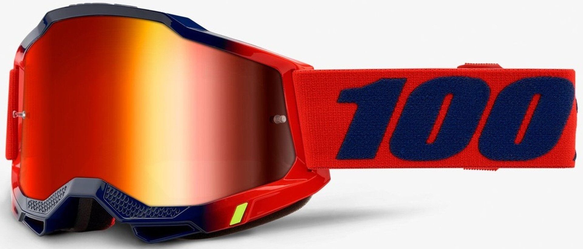 100% Accuri 2 Extra Kearny Motocross briller en størrelse Rød Blå