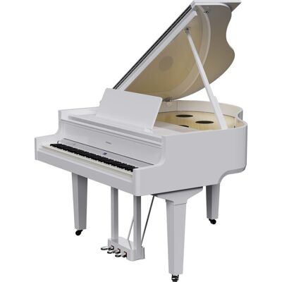 Roland Gp-9 Polished White Digital Grand Piano Roland Gp-9 Polished White Digital Grand Piano