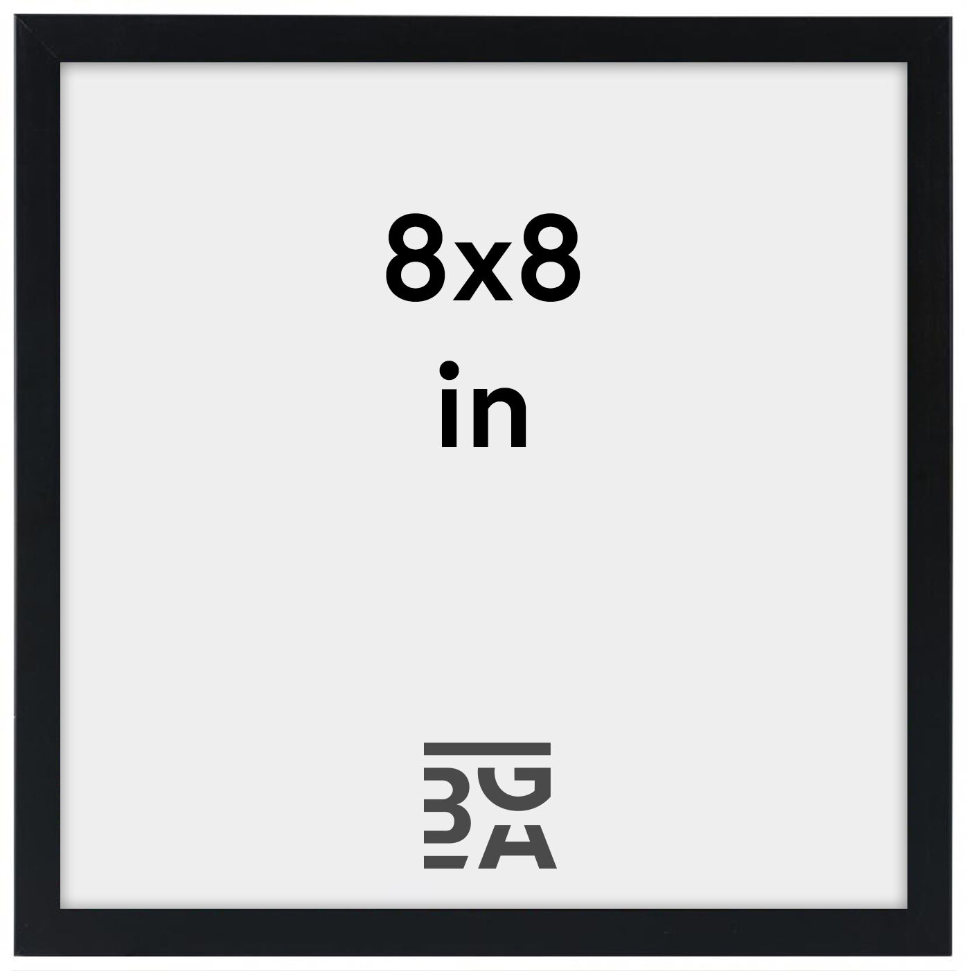 Galleri 1 Ramme Edsbyn Svart 8x8 Inches (20,32x20,32 Cm)