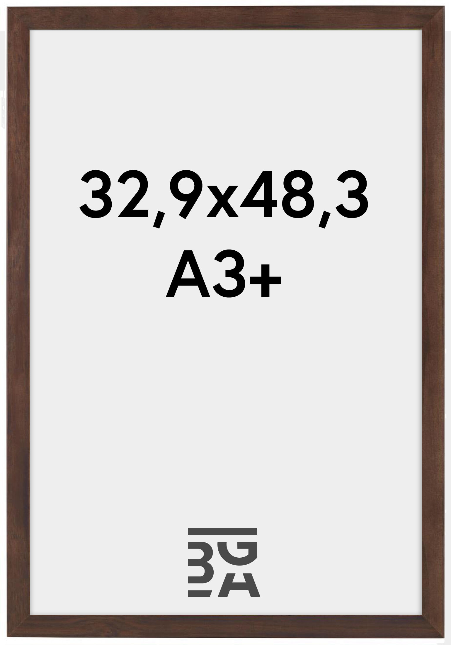 Estancia Ramme Stilren Valnøtt 32,9x48,3 Cm (A3+)