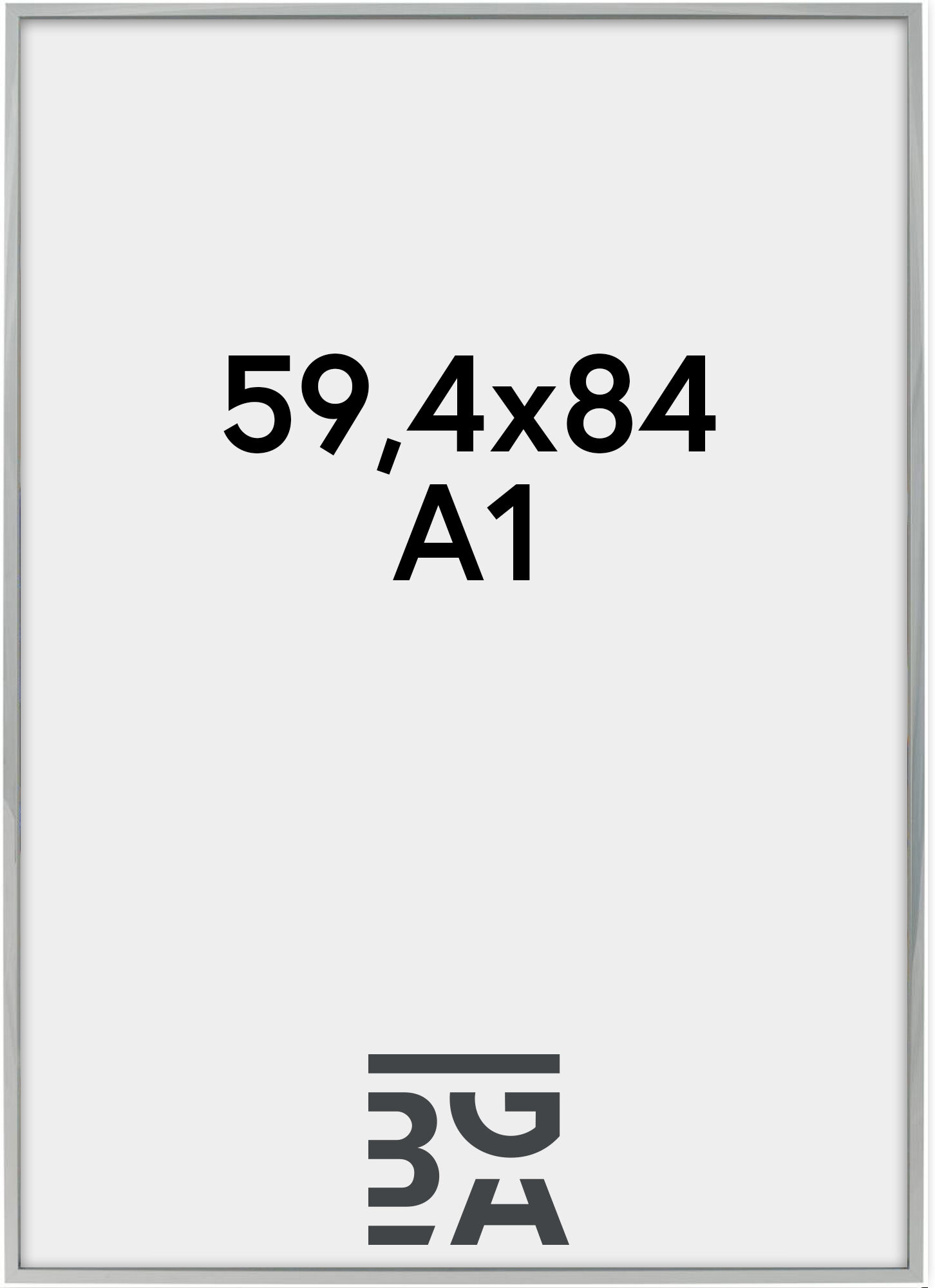 Nielsen Ramme Nielsen Premium Alpha Blank Sølv 59,4x84 Cm (A1)