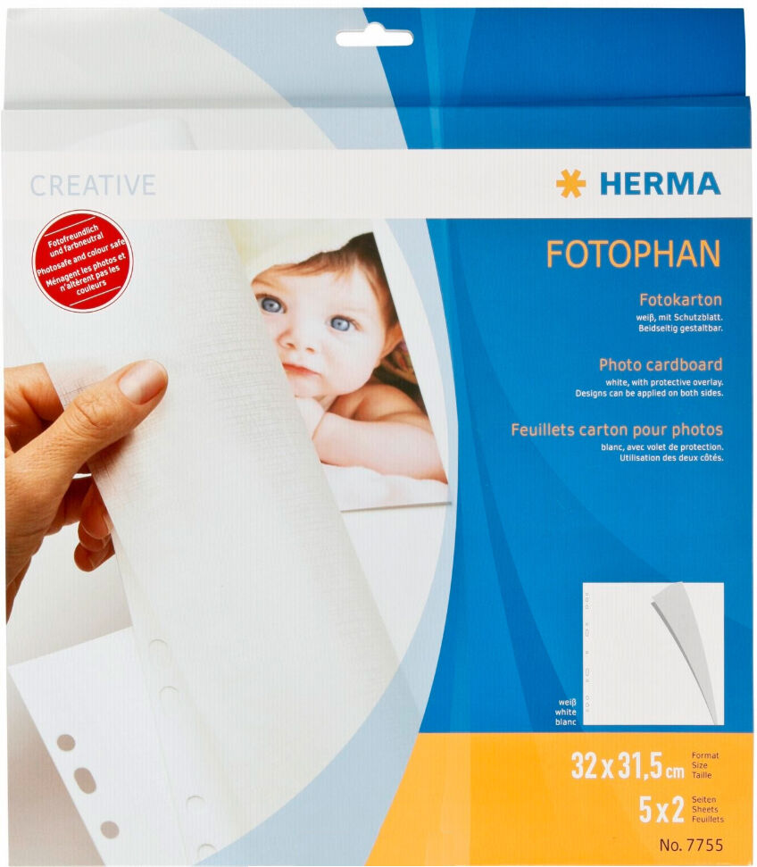 Difox Herma Albumark 32x31,5 Cm - 5 Ark