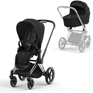 Cybex Barnevogn, Platinum Line, Priam, Duo - Sepia Black/chrome Black