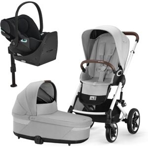 Cybex Barnevogn, Talos S Lux, Travelsystem, Inkl. Cloud T & Base T - Lava Grey