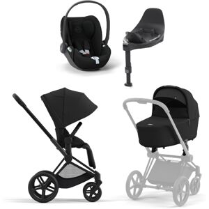 Cybex Barnevogn, Platinum Line, Priam Inkl. Cloud T & Base T - Sepia Black/matt Black