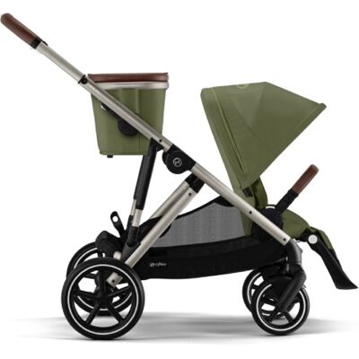 Cybex , Søsken-/tvillingvogn, Gazelle S - Moss Green / Taupe Cybex , Søsken-/tvillingvogn, Gazelle S - Moss Green / Taupe