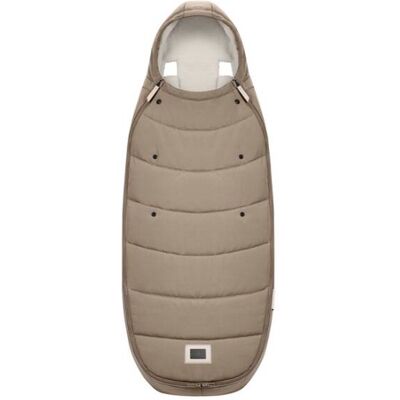 Cybex , Platinum Footmuff / Vognpose - Cozy Beige Cybex , Platinum Footmuff / Vognpose - Cozy Beige