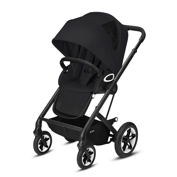 Cybex, barnevogn, Talos S Lux, sportsvogn - Black/deep Black