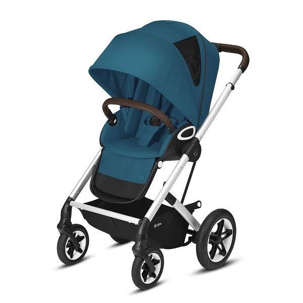 Cybex, barnevogn, Talos S Lux, sportsvogn - Silver/river Blue