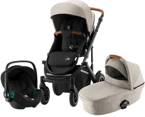 Britax Smile Iii Travelsystem 3i1, Barnevogn - Pure Beige