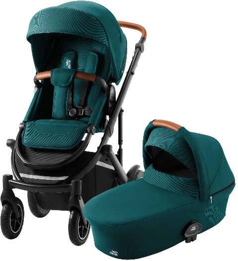 Britax Smile 3, Duo, Essential-Pakke, Barnevogn - Atlantic Green