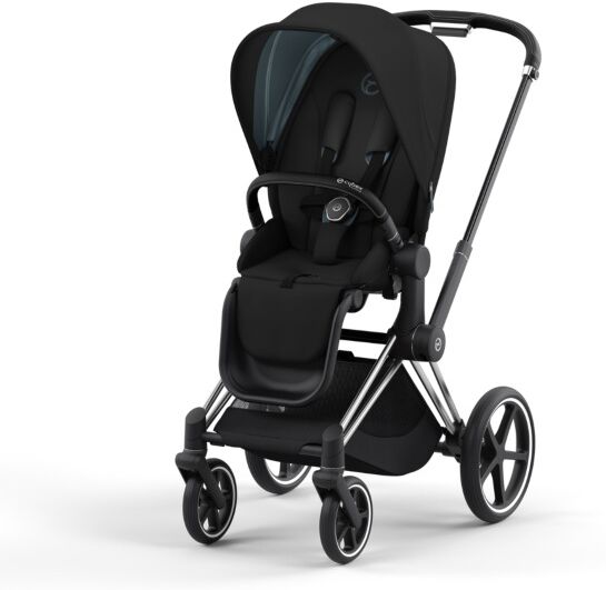 Cybex Ny! Cybex, barnevogn, platinum Line, Priam, Sportsvogn - Deep Black/chrome Black