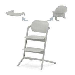 Cybex Spisestol, Lemo Chair, 3i1 Pakke - Suede Grey