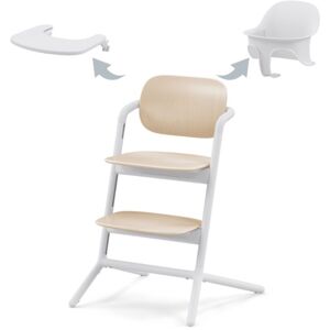 Cybex Spisestol, Lemo Chair, 3i1 Pakke - Sand White