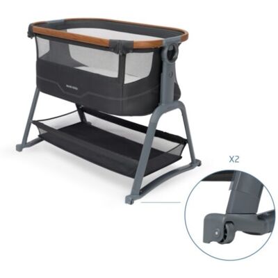 Maxi-Cosi , Iora Plus, Bedside Crib - Elegance Graphite Maxi-Cosi , Iora Plus, Bedside Crib - Elegance Graphite