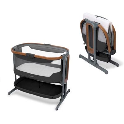 Maxi-Cosi , Iora Pro, Bedside Crib - Elegance Graphite Maxi-Cosi , Iora Pro, Bedside Crib - Elegance Graphite