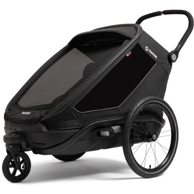 Hamax , Sykkelvogn, Outback Next, 2 Seats - Black Hamax , Sykkelvogn, Outback Next, 2 Seats - Black