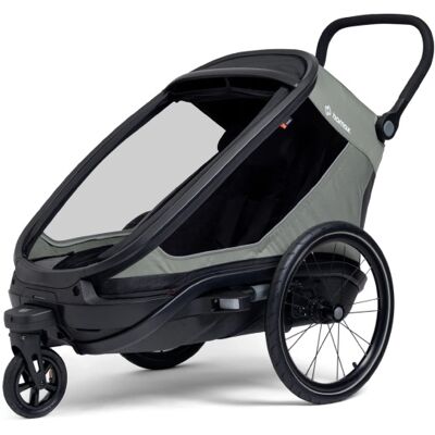 Hamax , Sykkelvogn, Outback Next, 1 Seat - Dusty Green Hamax , Sykkelvogn, Outback Next, 1 Seat - Dusty Green