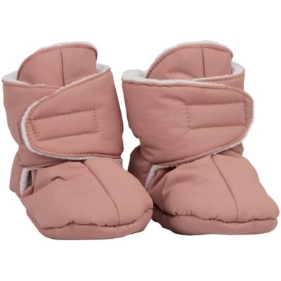 Voksi , Baby Booties / Baby Tøfler, 0-1 År - Blush Pink Voksi , Baby Booties / Baby Tøfler, 0-1 År - Blush Pink