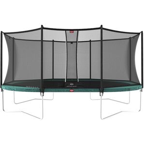 Berg Trampoline, Grand Favorit Regular 520 Cm - Green + Safety Net Comfort