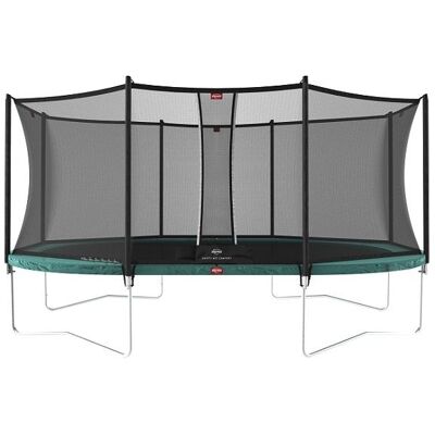Berg , Trampoline, Grand Favorit Regular 520 Cm - Green + Safety Net Comfort Berg , Trampoline, Grand Favorit Regular 520 Cm - Green + Safety Net Comfort