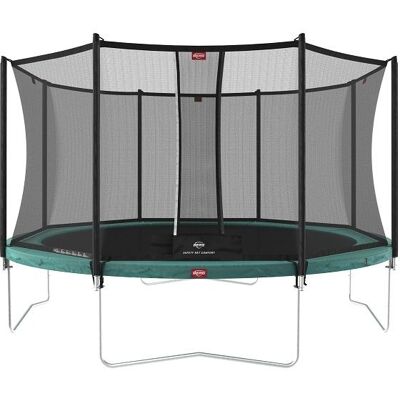 Berg , Trampoline, Favorit Regular 380 Cm - Green + Safety Net Comfort Berg , Trampoline, Favorit Regular 380 Cm - Green + Safety Net Comfort