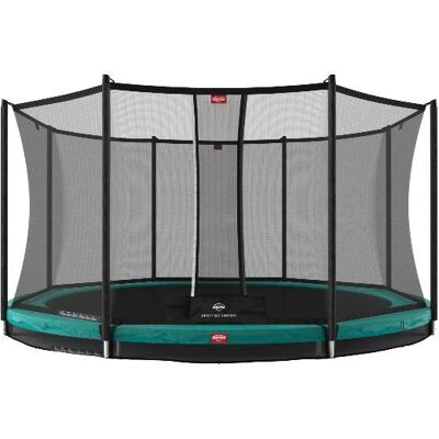 Berg , Trampoline, Favorit Inground 430 Cm - Green + Safety Net Comfort Berg , Trampoline, Favorit Inground 430 Cm - Green + Safety Net Comfort
