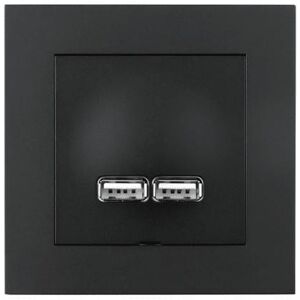 Elko Plus Usb Lader 2.1a I Sort Elko Plus Usb Lader 2.1a I Sort