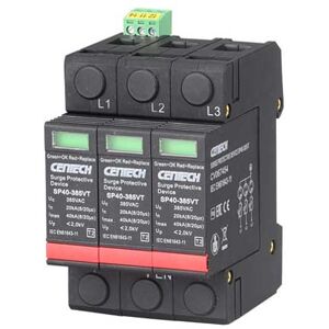Overspenningsvern 3p Type 2 Pluggbar 385v M/signalkontakt Cv067379 Overspenningsvern 3p Type 2 Pluggbar 385v M/signalkontakt Cv067379