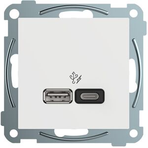 ELKO RS USB PD A+C Lader 45W - Innfelt Veggmontering ELKO RS USB PD A+C Lader 45W - Innfelt Veggmontering