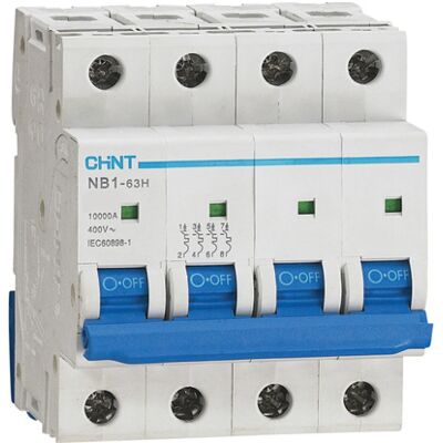 Chint 1615550 4P 32A C-Kar 10KA Automatsikring Chint 1615550 4P 32A C-Kar 10KA Automatsikring