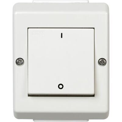 Elko Påvegg Bryter 2 Polet Ip55 Rs Polarhvit Elko Påvegg Bryter 2 Polet Ip55 Rs Polarhvit