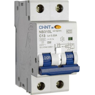 Chint Jordfeilautomat 2mod 2p 32a C-Kar 30ma Chint Jordfeilautomat 2mod 2p 32a C-Kar 30ma