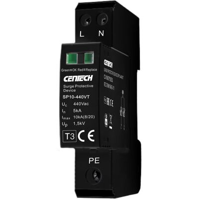 Cenica Overspenningsvern 2p T3 440v 1 Modul M/relé Cenica Overspenningsvern 2p T3 440v 1 Modul M/relé