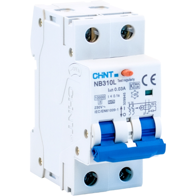 Chint Jordfeilautomat 2mod 2p 16a C-Kar 30ma Chint Jordfeilautomat 2mod 2p 16a C-Kar 30ma