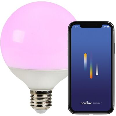 Nordlux Smart Fargeendring LED-lyspære - E27 Nordlux Smart Fargeendring LED-lyspære - E27