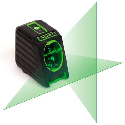 Krysslaser Elma Laser X2 Med Grønn Laser Selvnivellerende Og Magnetfeste Krysslaser Elma Laser X2 Med Grønn Laser Selvnivellerende Og Magnetfeste