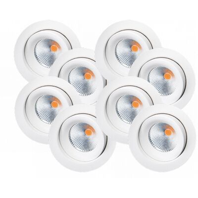 Sg Armaturen Junistar Eco 6W LED Innfelt Downlight - Hvit - Innendørsbelysning Sg Armaturen Junistar Eco 6W LED Innfelt Downlight - Hvit - Innendørsbelysning
