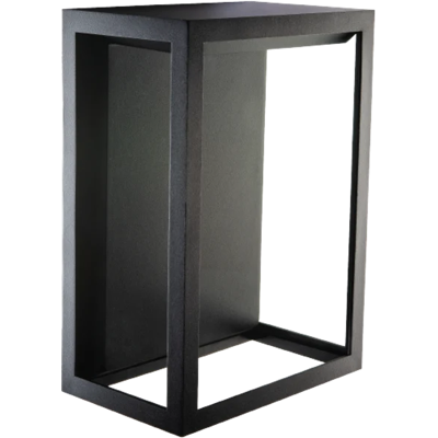 Sg Armaturen Svart LED Vegglampe - 9W, 2700K, Dimmbar - Innendørs/Utendørs Sg Armaturen Svart LED Vegglampe - 9W, 2700K, Dimmbar - Innendørs/Utendørs