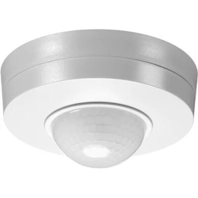 Takmontert Bevegelsessensor 360° 16m Ip44 Hvit Takmontert Bevegelsessensor 360° 16m Ip44 Hvit