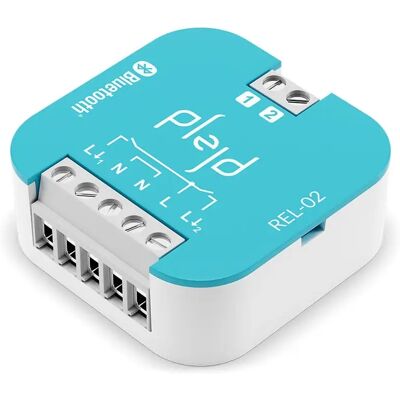 Plejd Dobbelrele 16a/2 Bluetooth Mesh Rel-02 Plejd Dobbelrele 16a/2 Bluetooth Mesh Rel-02