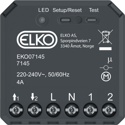 Elko SmartShading Puck Zigbee - Innendørs Zigbee Solskjerming Elko SmartShading Puck Zigbee - Innendørs Zigbee Solskjerming