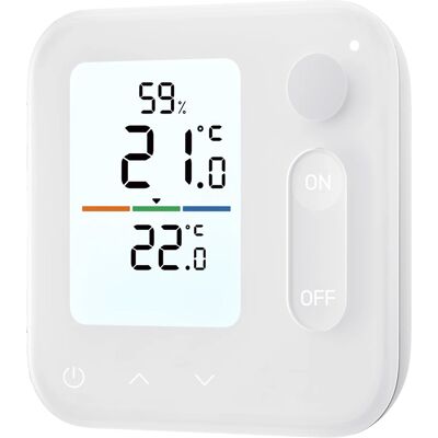 Switchbot Home 4-I-1 Klimapanel Med Sensor Og Knapp Switchbot Home 4-I-1 Klimapanel Med Sensor Og Knapp
