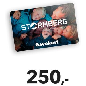 Stormberg Gavekort 250 kr One Size