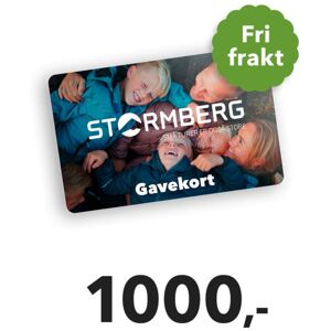 Stormberg Gavekort 1000 kr One Size